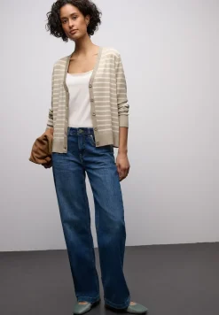 Gestreifter Cardigan