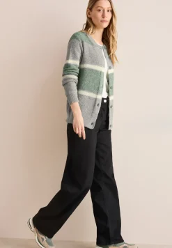 Gestreifter Cardigan