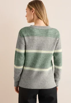 Gestreifter Cardigan