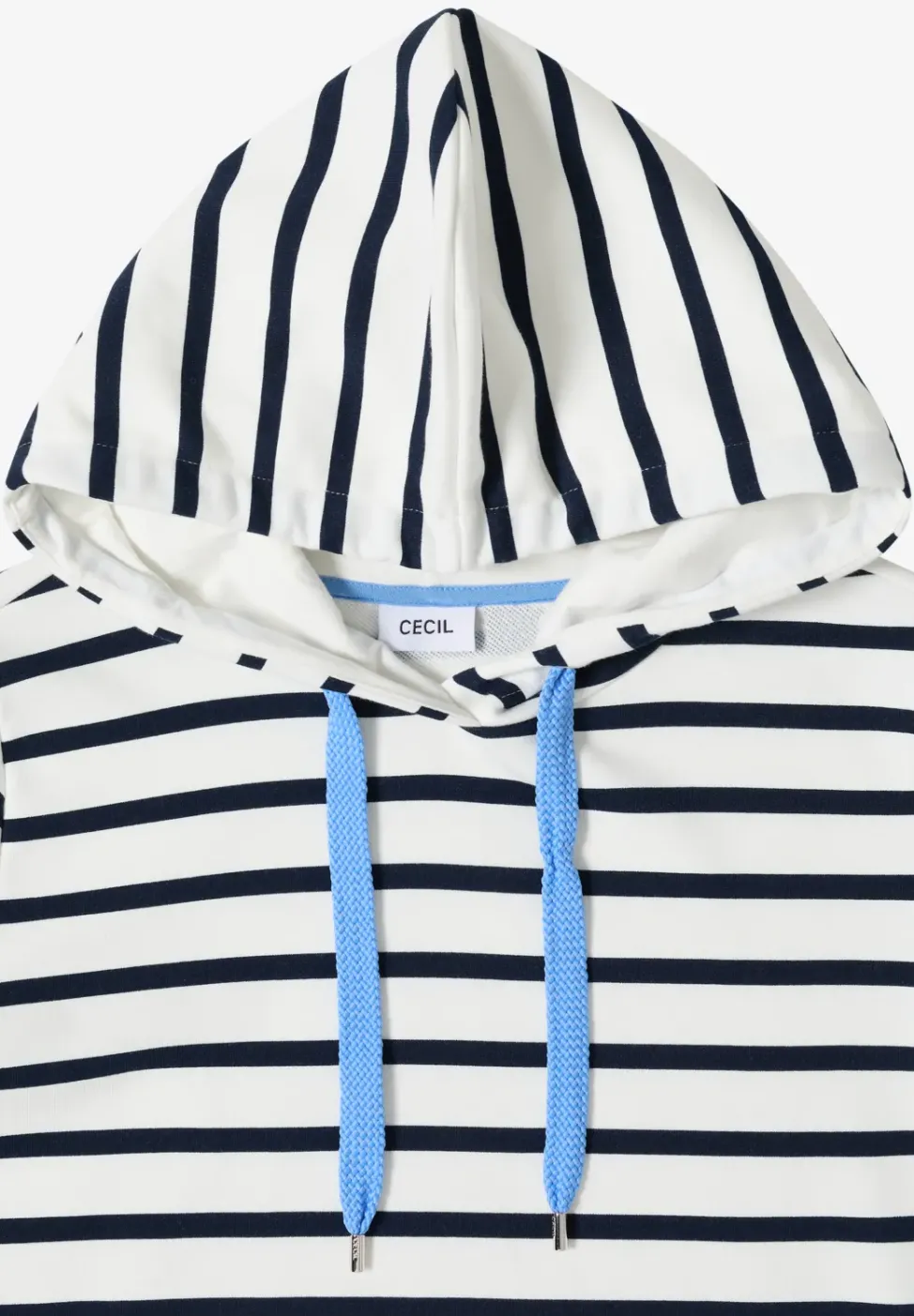 Gestreifter Hoodie