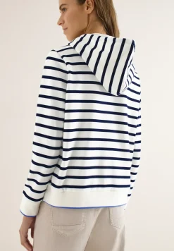 Gestreifter Hoodie