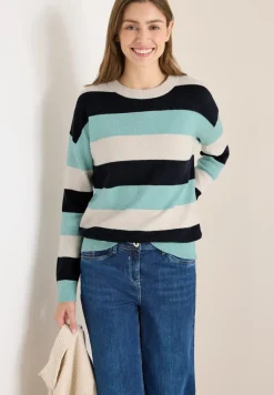 Gestreifter Pullover