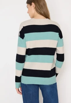 Gestreifter Pullover