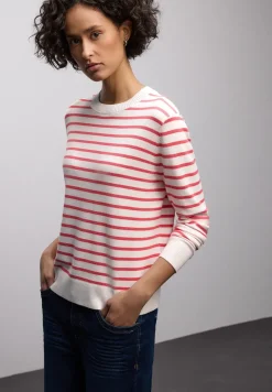 Gestreifter Pullover
