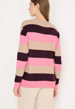 Gestreifter Pullover
