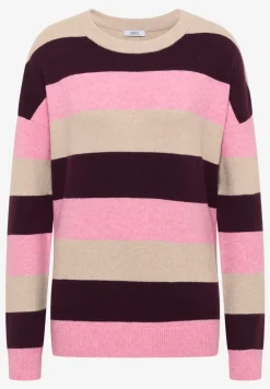 Gestreifter Pullover