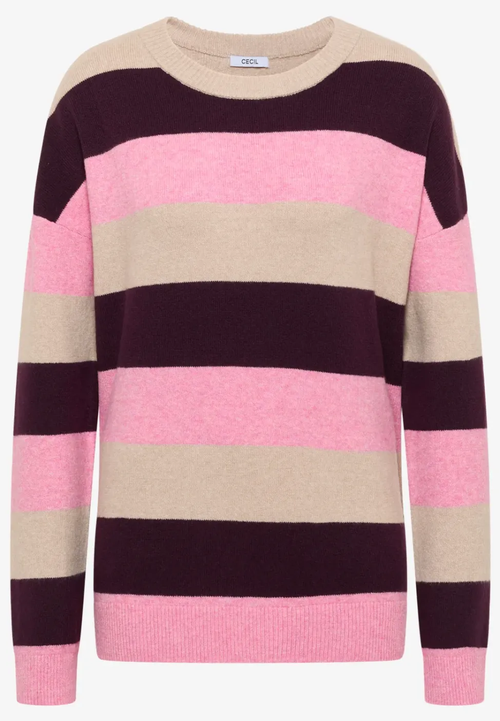 Gestreifter Pullover