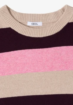 Gestreifter Pullover