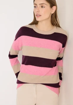 Gestreifter Pullover