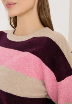 Gestreifter Pullover