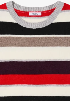 Gestreifter Pullover