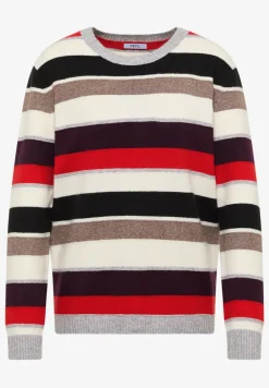 Gestreifter Pullover