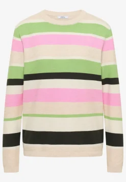 Gestreifter Pullover