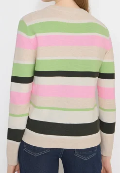 Gestreifter Pullover