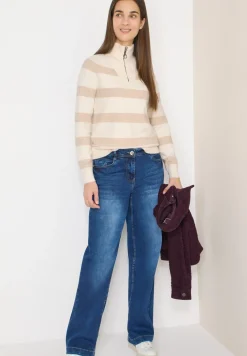 Gestreifter Pullover