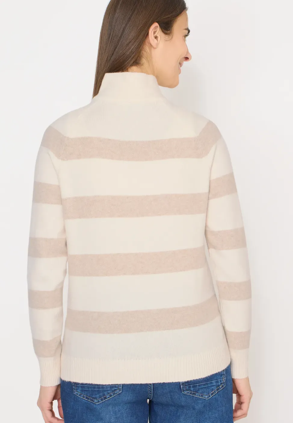 Gestreifter Pullover