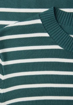 Gestreifter Pullover