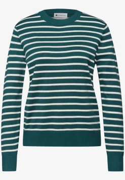 Gestreifter Pullover
