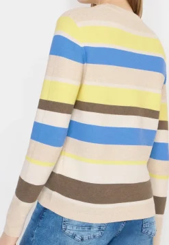 Gestreifter Pullover