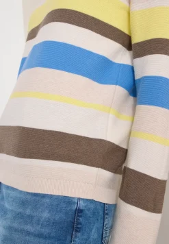 Gestreifter Pullover