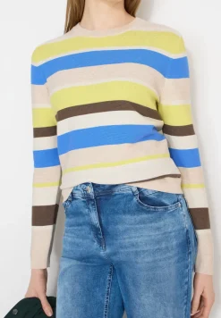 Gestreifter Pullover
