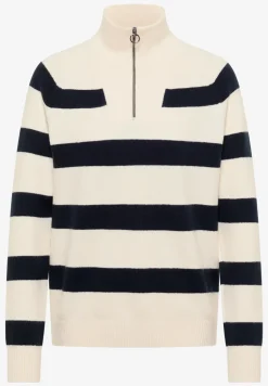 Gestreifter Pullover