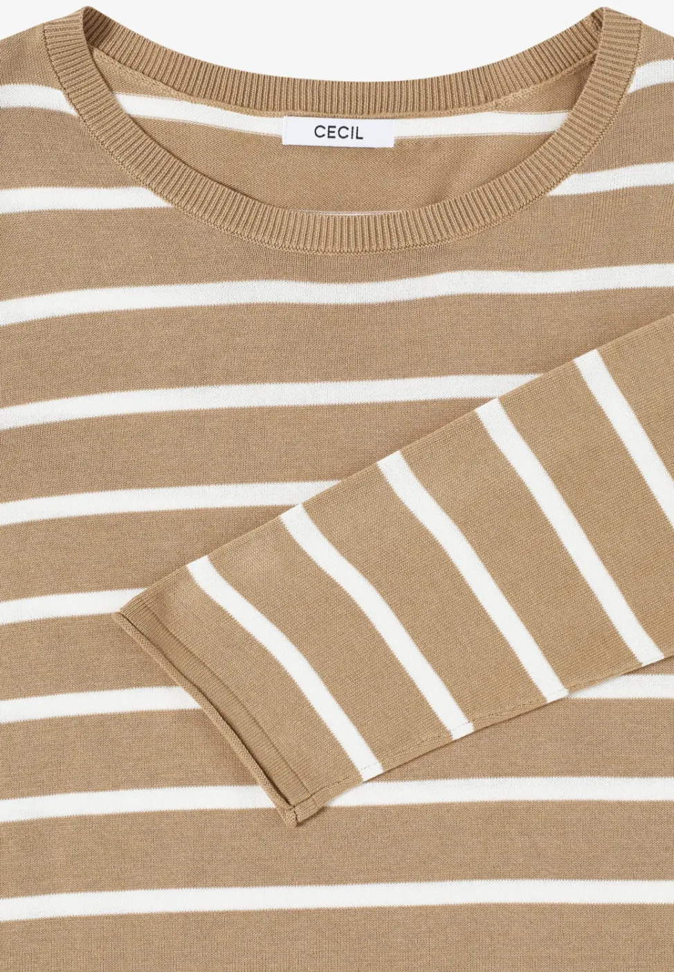 Gestreifter Pullover