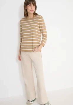 Gestreifter Pullover