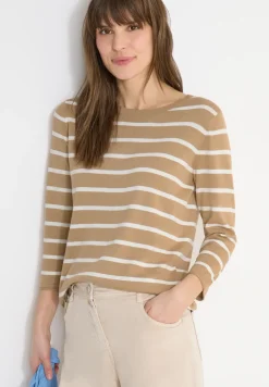 Gestreifter Pullover