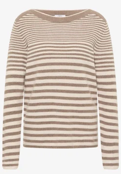 Gestreifter Pullover