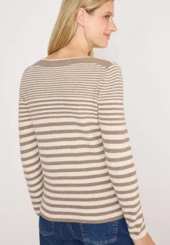 Gestreifter Pullover