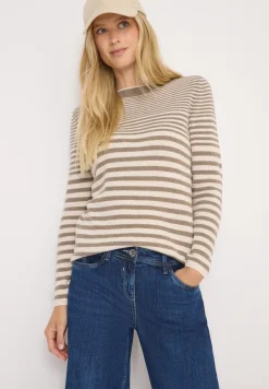 Gestreifter Pullover