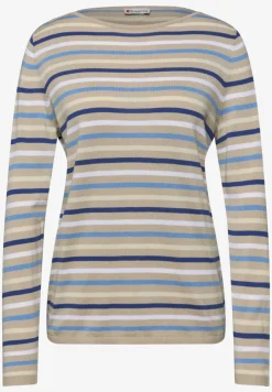 Gestreifter Pullover