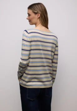 Gestreifter Pullover