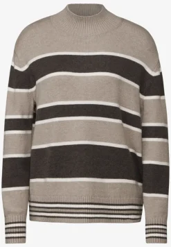 Gestreifter Pullover