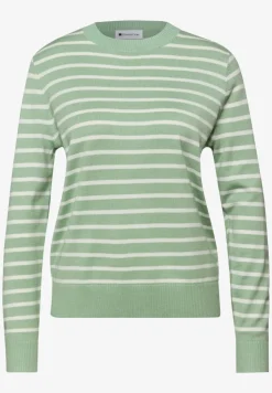 Gestreifter Pullover