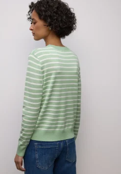 Gestreifter Pullover