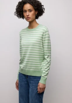 Gestreifter Pullover