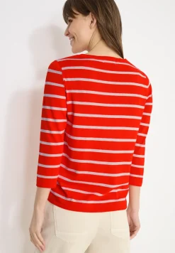Gestreifter Pullover