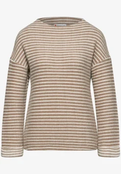 Gestreifter Cosy Pullover