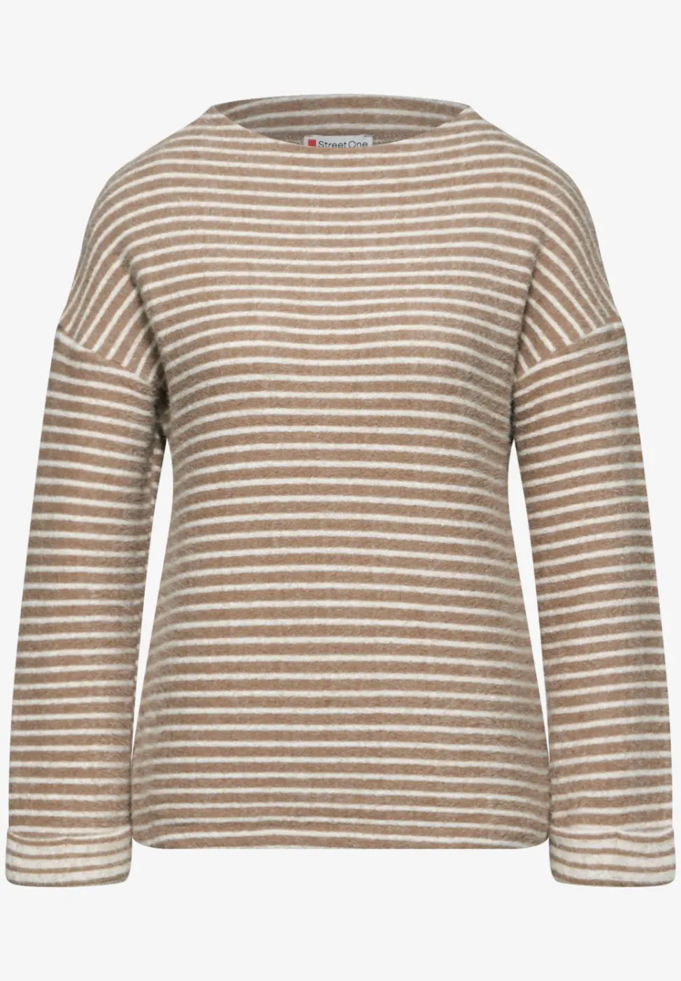 Gestreifter Cosy Pullover
