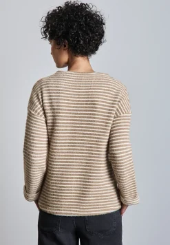 Gestreifter Cosy Pullover