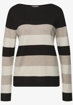 Gestreifter Pullover