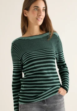 Gestreifter Pullover