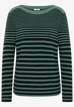 Gestreifter Pullover