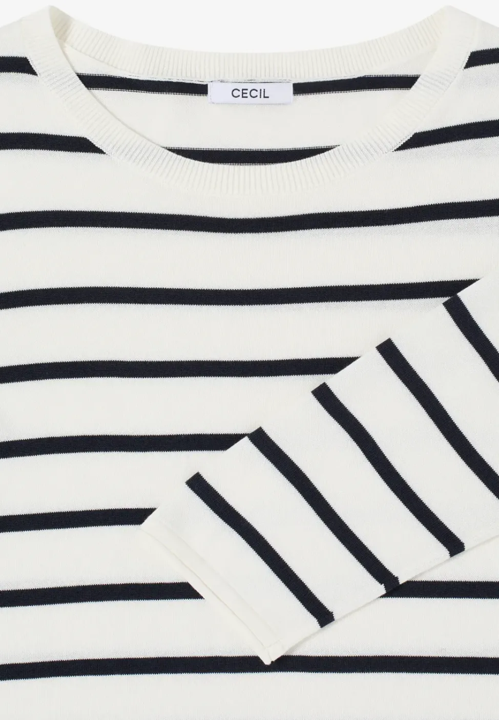 Gestreifter Pullover