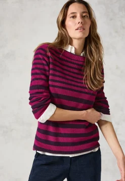 Gestreifter Pullover