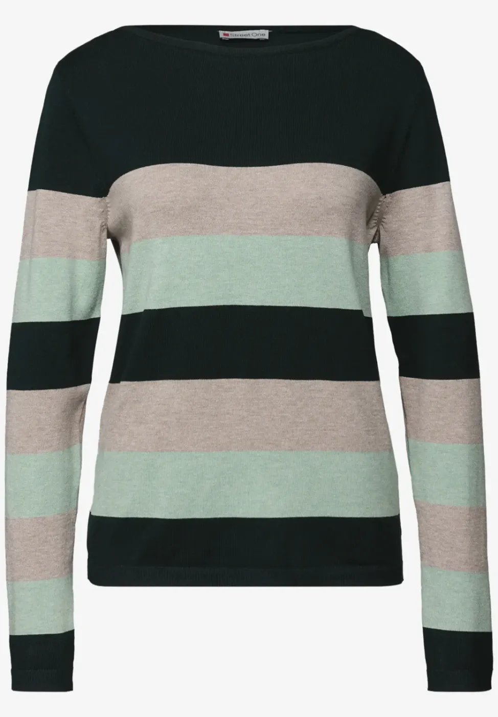 Gestreifter Pullover