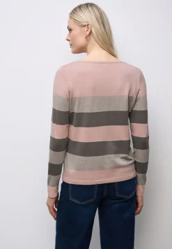 Gestreifter Pullover