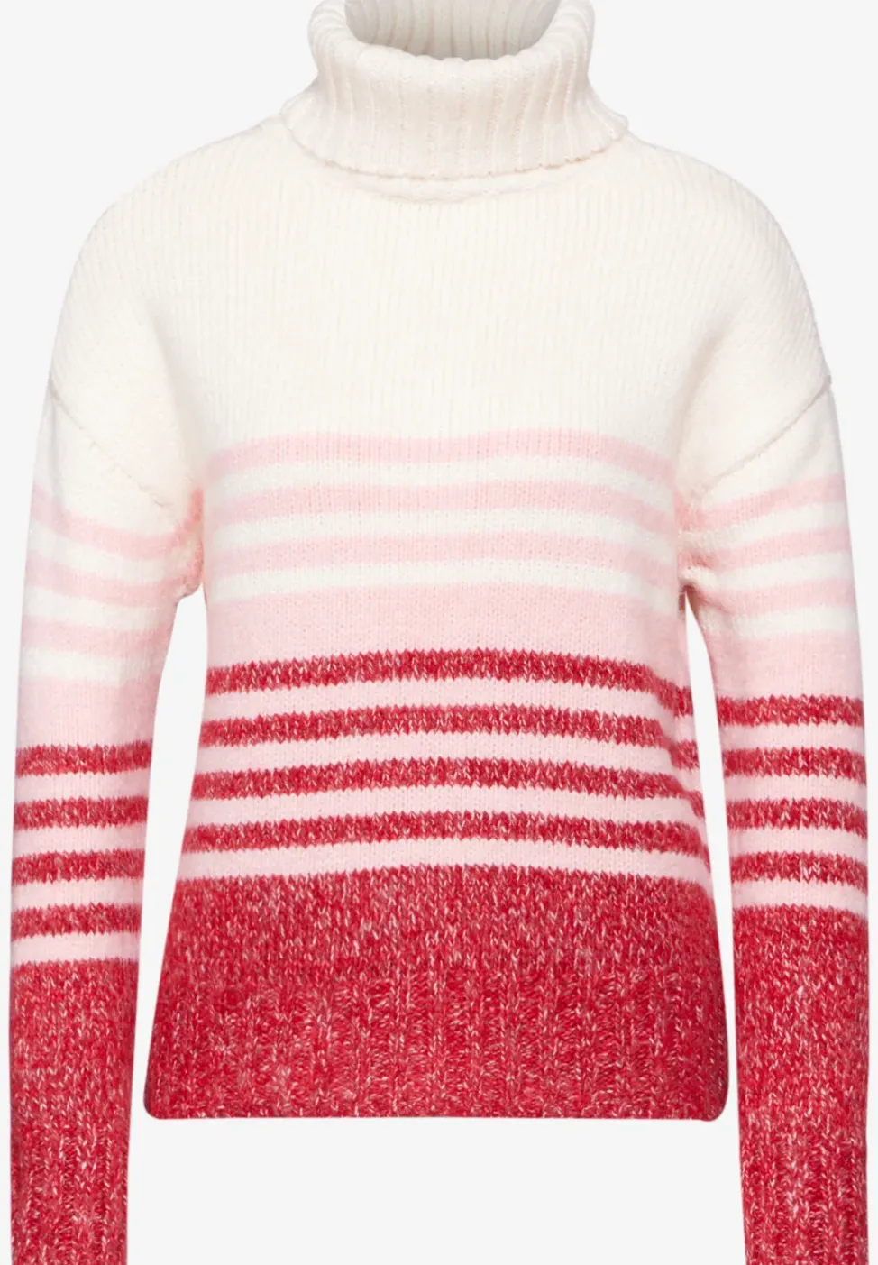 Gestreifter Strickpullover